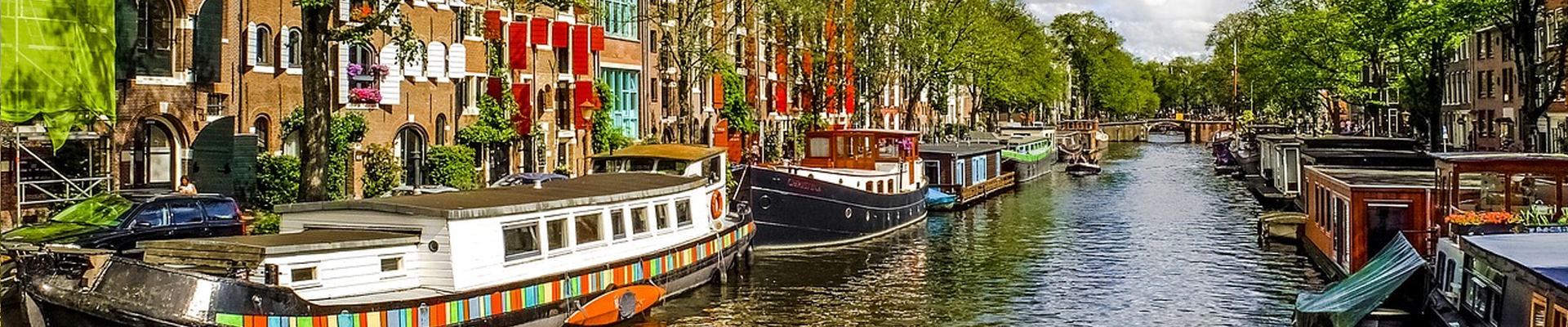 Amsterdamse groene gracht